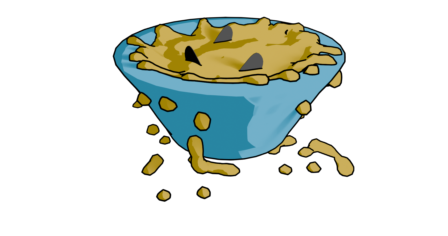 What’s yellow and dangerous?