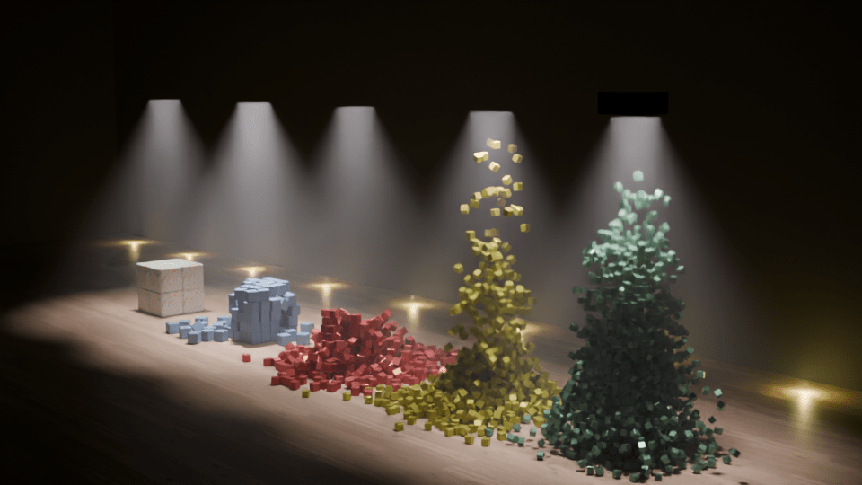 Still frame from an animation