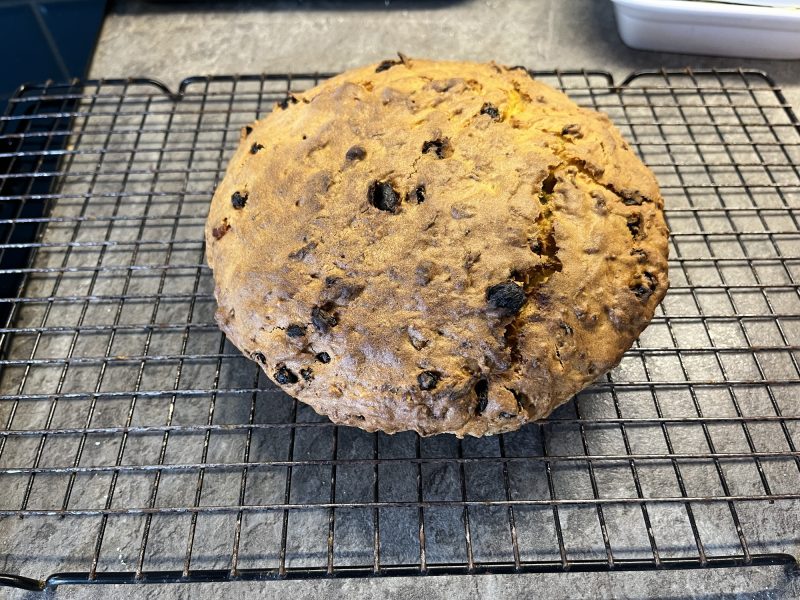 What was carrot cake like during the war, grandad?